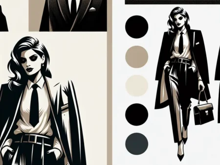 Gaya Monochrome Selebriti yang Stylish dan Elegan