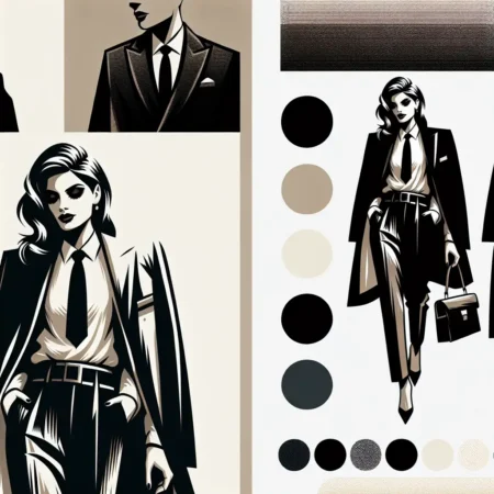 Gaya Monochrome Selebriti yang Stylish dan Elegan